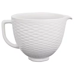 Discount β KitchenAid 5 Qt. White Chocolate Textured Ceramic Bowl π€©