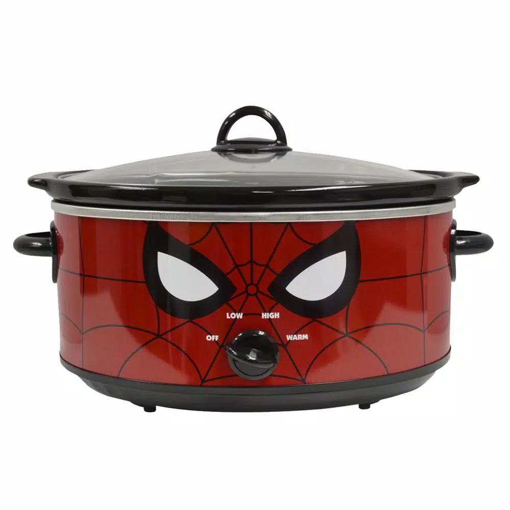 Promo π Uncanny Brands Marvel Spider-Man 7qt. Red Slow Cooker π