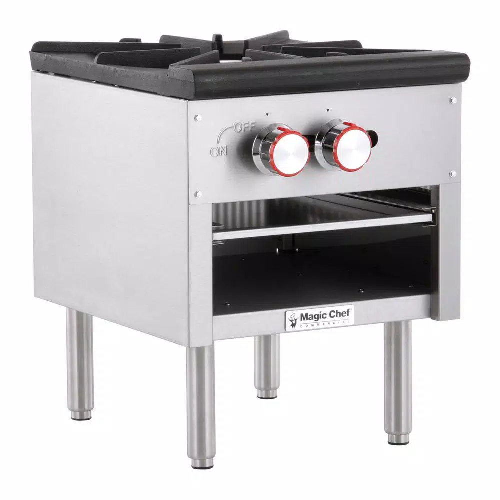 Best Pirce β Magic Chef Commercial Countertop Single Stock Pot Gas Cooktop π - Image 3