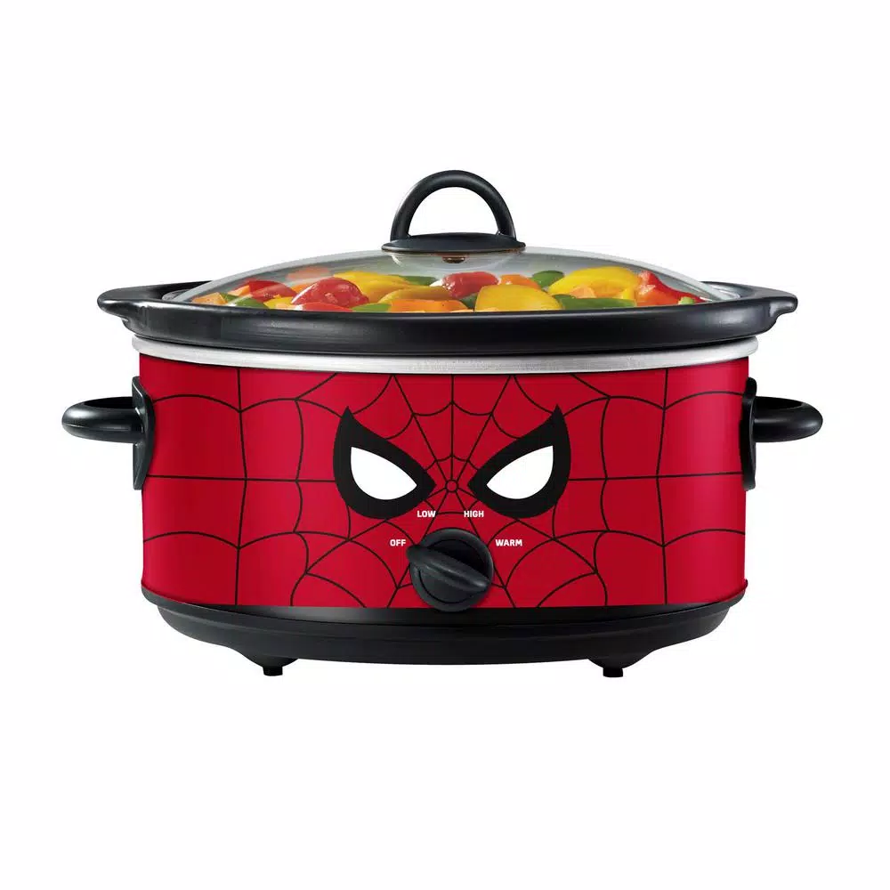 Promo π Uncanny Brands Marvel Spider-Man 7qt. Red Slow Cooker π - Image 3