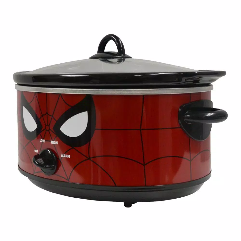 Promo π Uncanny Brands Marvel Spider-Man 7qt. Red Slow Cooker π - Image 4