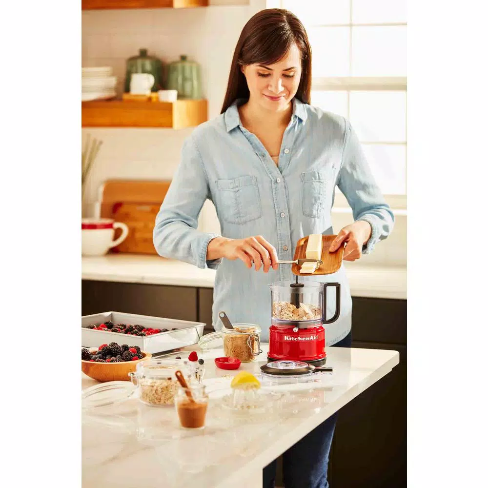 Outlet π KitchenAid 100-Year Limited Edition Queen Of Hearts 3.5-Cup 2-Speed Passion Red Food Processor π― - Image 5