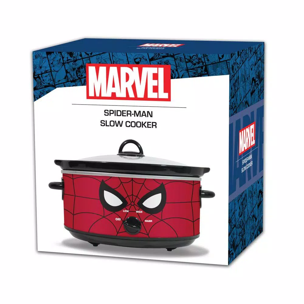 Promo π Uncanny Brands Marvel Spider-Man 7qt. Red Slow Cooker π - Image 5