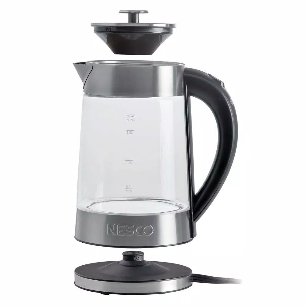 Best deal β Nesco 7-Cup Silver Electric Kettle With Built-In Cord Storage π - Image 2