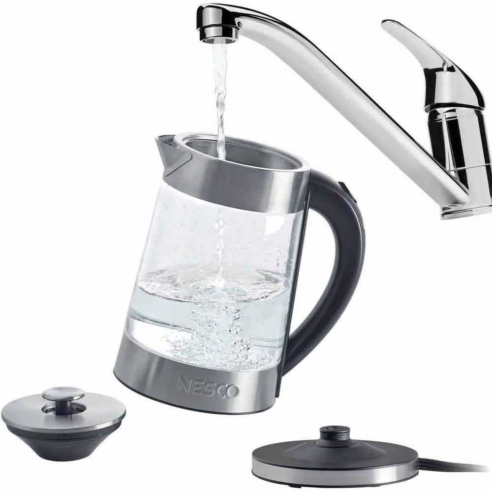 Best deal β Nesco 7-Cup Silver Electric Kettle With Built-In Cord Storage π - Image 3