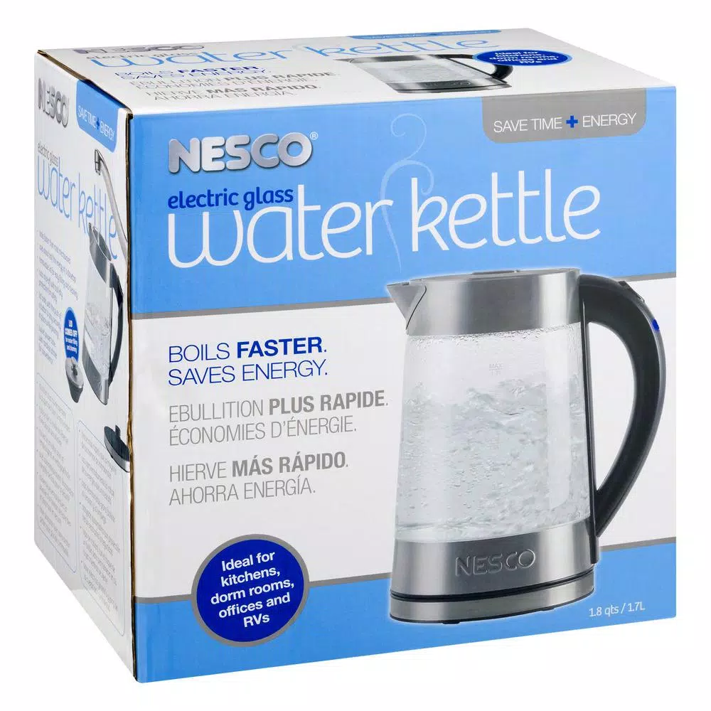Best deal β Nesco 7-Cup Silver Electric Kettle With Built-In Cord Storage π - Image 4