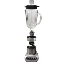 Flash Sale βοΈ Koblenz Kitchen Magic Collection 59 Oz. 3-Speed Silver Professional Blender π―