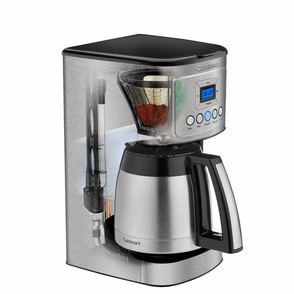 Hot Sale π Cuisinart 12-Cup Programmable Silver Coffee Maker With Built-In Timer π - Image 3