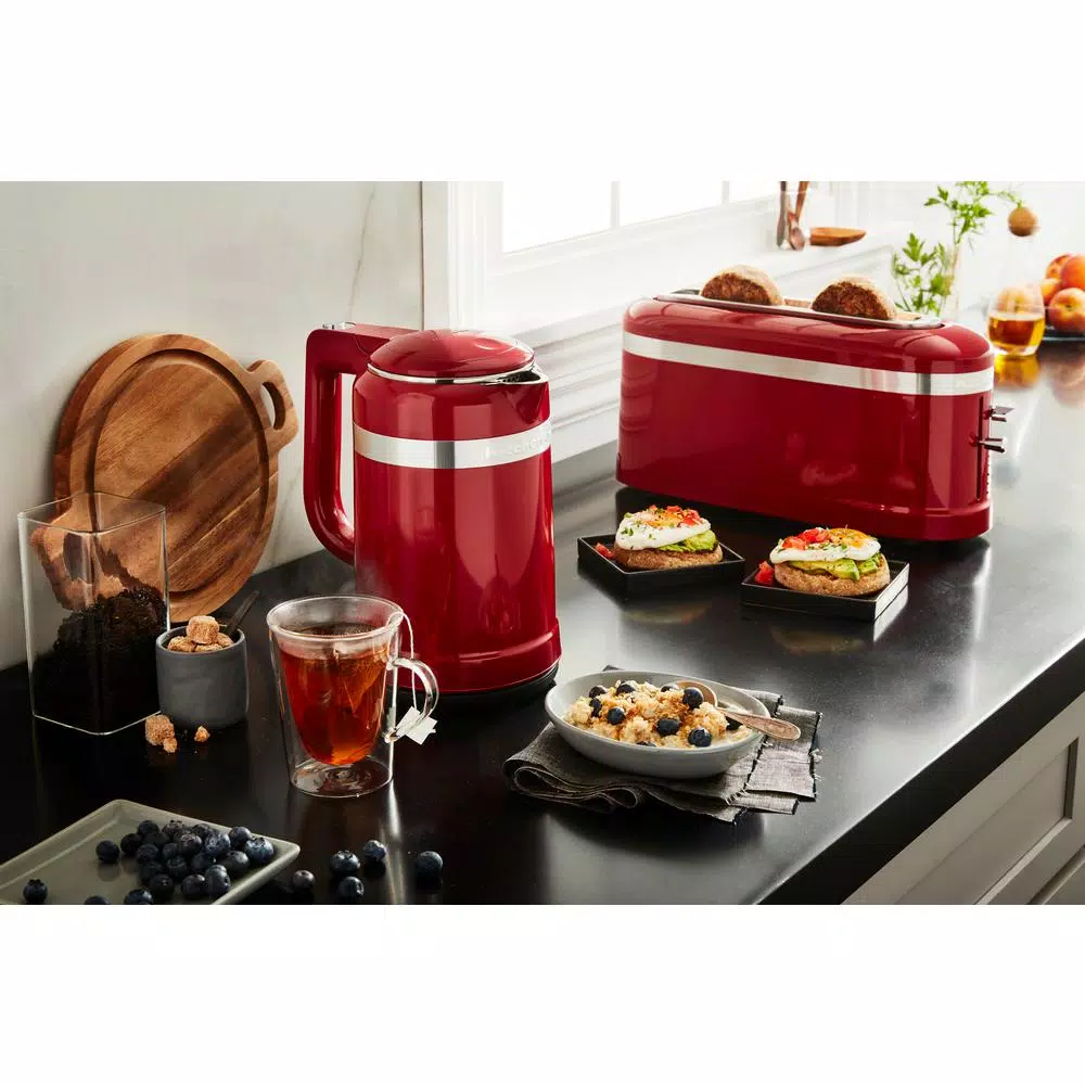 Hot Sale π KitchenAid 2-Slice Empire Red Long Slot Toaster With High-Lift Lever β - Image 3