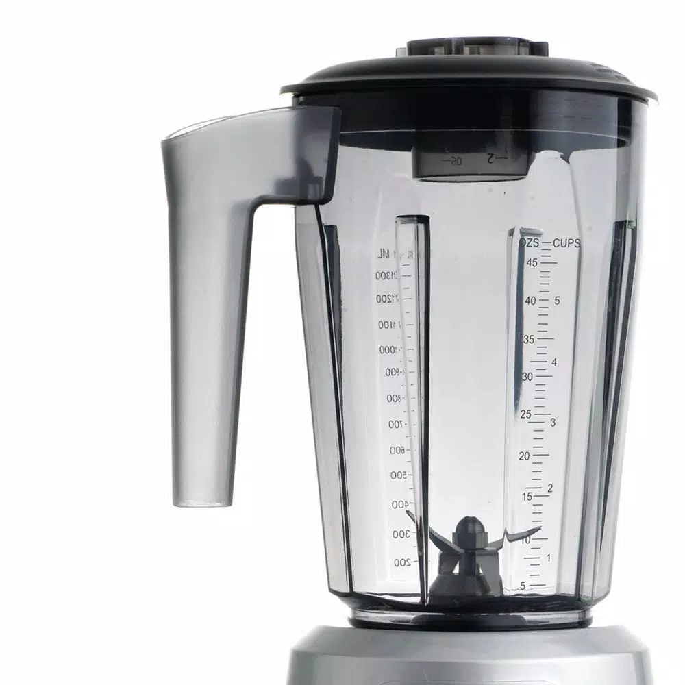 Outlet π Omega 1 HP High/Low 48 Oz. 2-Speed Silver Blender π - Image 2