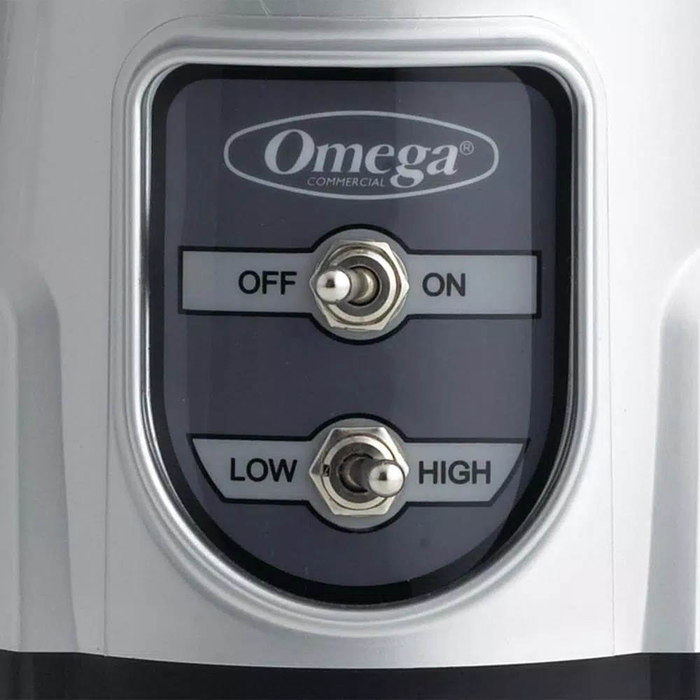 Outlet π Omega 1 HP High/Low 48 Oz. 2-Speed Silver Blender π - Image 3