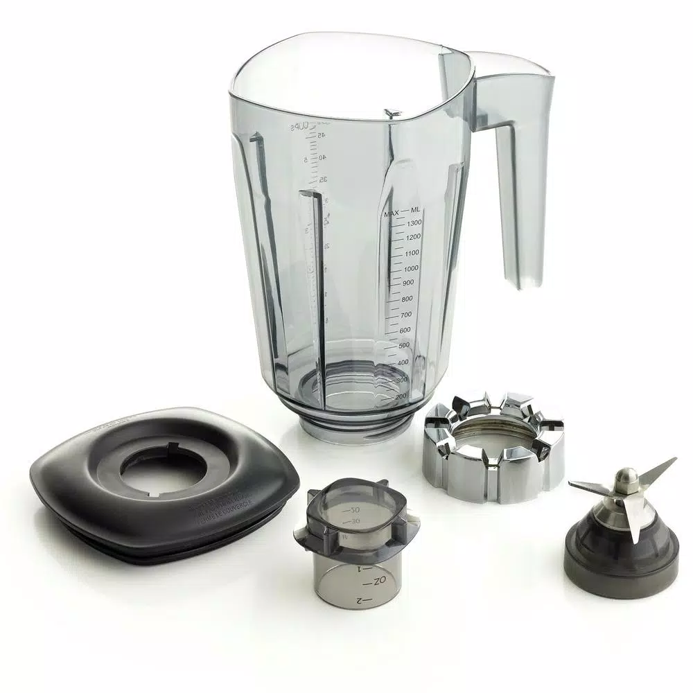 Outlet π Omega 1 HP High/Low 48 Oz. 2-Speed Silver Blender π - Image 4