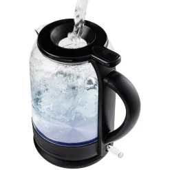 Promo β€οΈ Ovente 6.3-Cup Black Glass Electric Kettle With ProntoFill Technology β Fill Up With The Lid On βοΈ