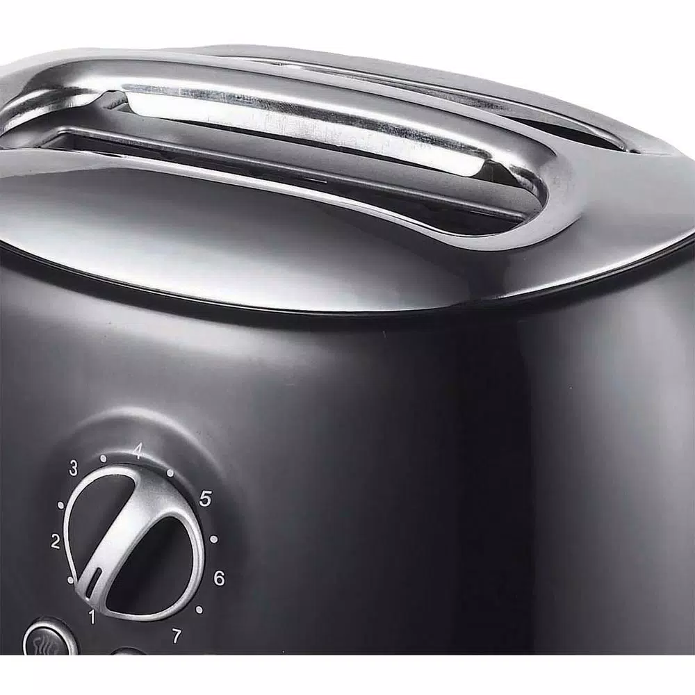 Flash Sale π Brentwood Retro 2-Slice Black Extra-Wide Slot Toaster With Cool-Touch Exterior π - Image 5