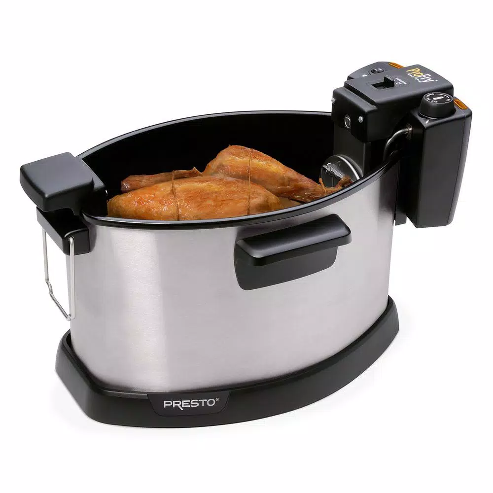 Cheap π₯ Presto Pro-Fry Electric Rotisserie Turkey Fryer βοΈ - Image 3