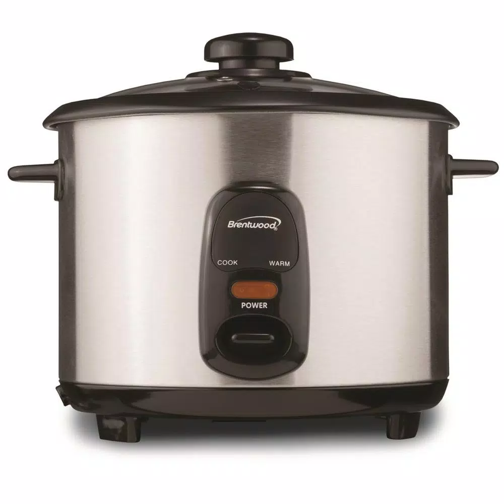 Buy β¨ Brentwood 10-Cup Silver Rice Cooker β¨ - Image 2