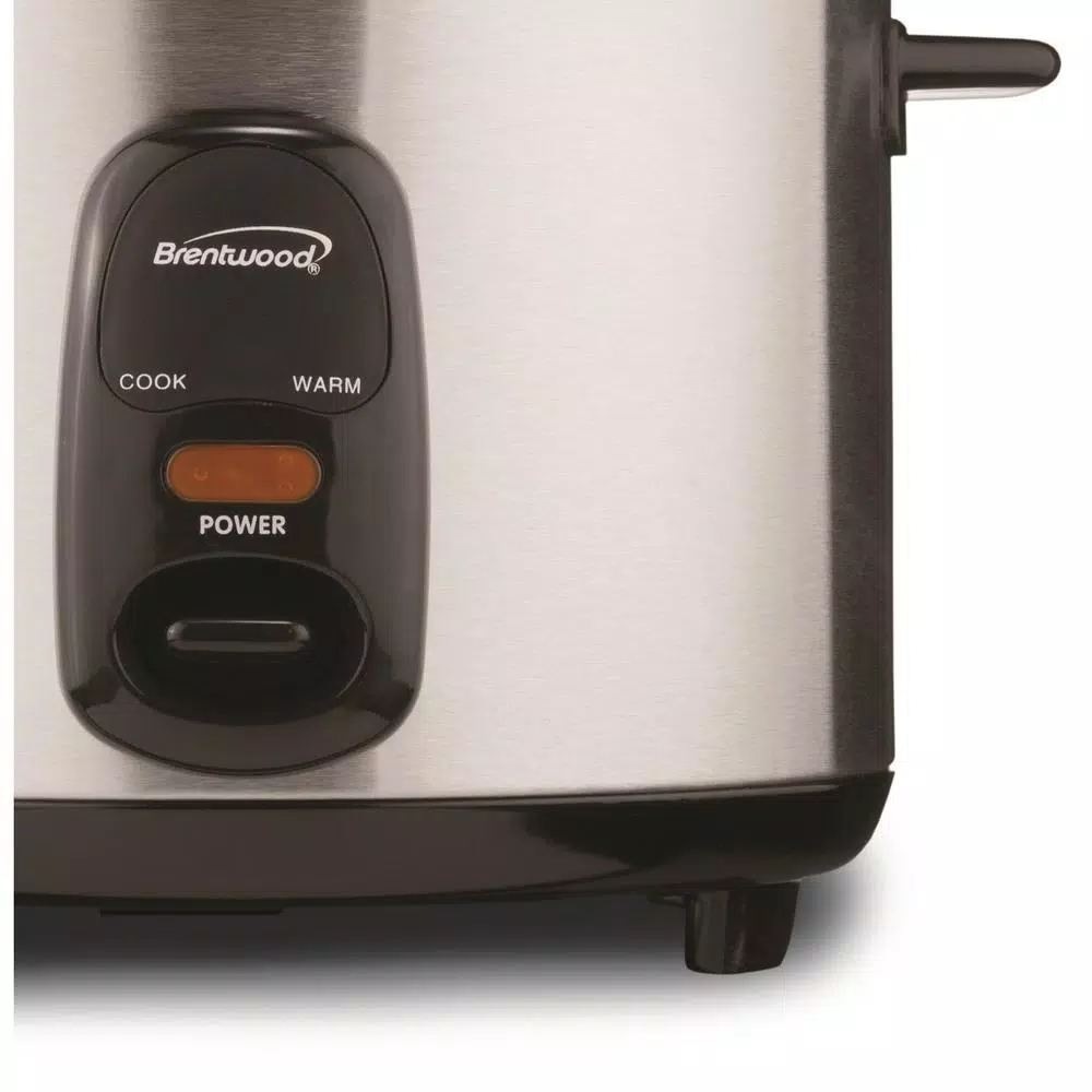 Buy β¨ Brentwood 10-Cup Silver Rice Cooker β¨ - Image 6