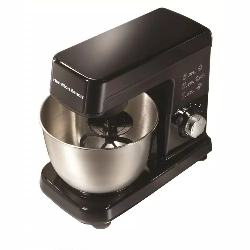 Best Sale π Hamilton Beach 3.5-Quart Black 6-Speed Stand Mixer π