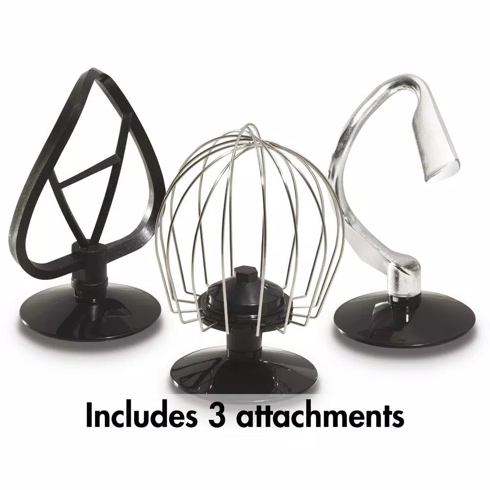 Best Sale π Hamilton Beach 3.5-Quart Black 6-Speed Stand Mixer π - Image 3