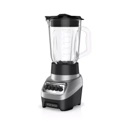 Hot Sale π BLACK+DECKER 48 Oz. 4-Speeds Silver Glass Jar Blender β€οΈ