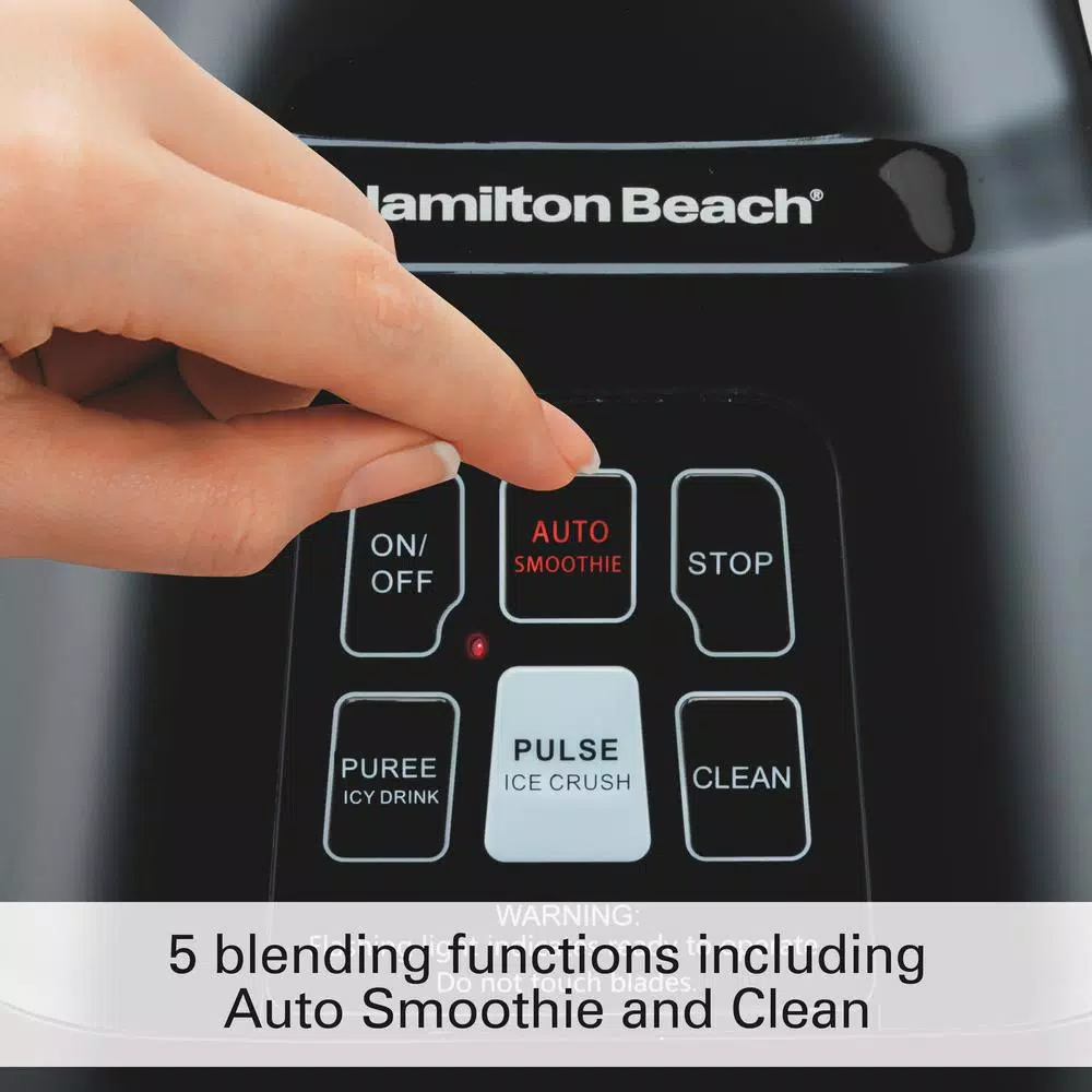Promo π Hamilton Beach 40 Oz. 2-Speed Black Glass Smoothie Smart Blender π€© - Image 3