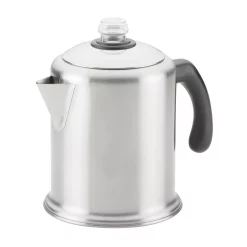 Best Sale 🌟 Farberware 8-Cup Brushed Stainless Steel Coffee Percolator 🎁