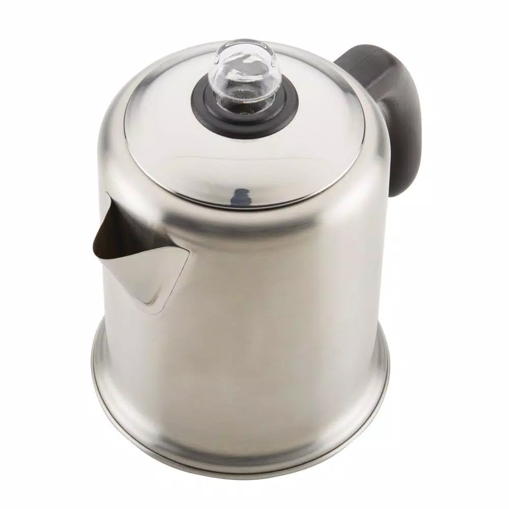 Best Sale π Farberware 8-Cup Brushed Stainless Steel Coffee Percolator π - Image 4