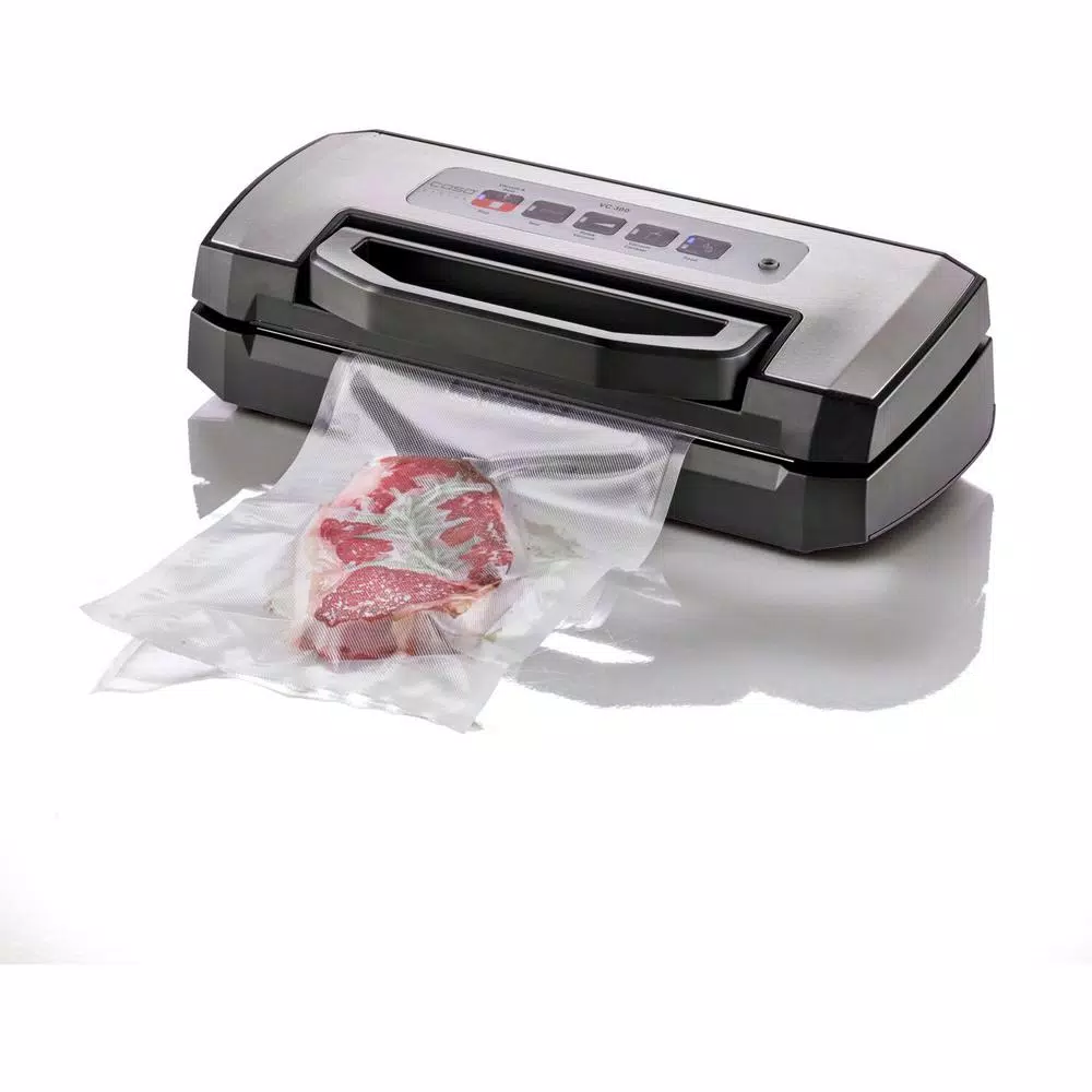 Cheap 𧨠CASO VC 300 Brushed Black Stainless Steel Food Vacuum Sealer π - Image 7