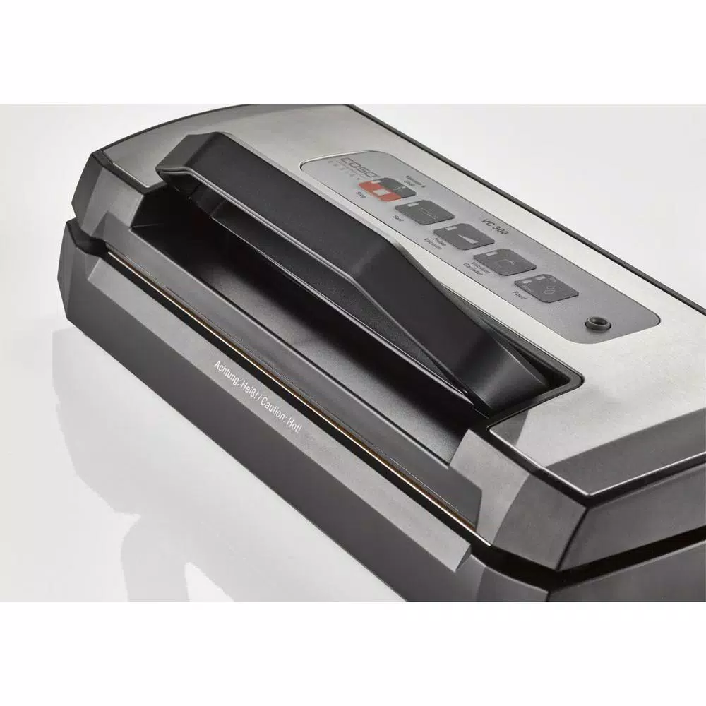 Cheap 𧨠CASO VC 300 Brushed Black Stainless Steel Food Vacuum Sealer π - Image 8