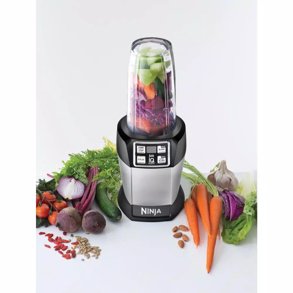 Outlet π NINJA Nutri Auto IQ 24 Oz. 3-Speed Black High Speed Single Serve Blender π - Image 4