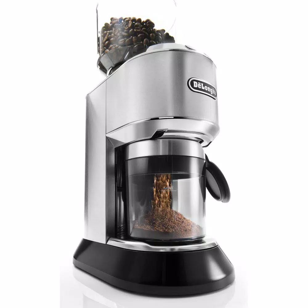 Wholesale β DeLonghi Dedica Stainless Steel Digital Conical Burr Grinder With 18 Grind Settings And Portafilter Adaptor β 12 Oz. π₯° - Image 4