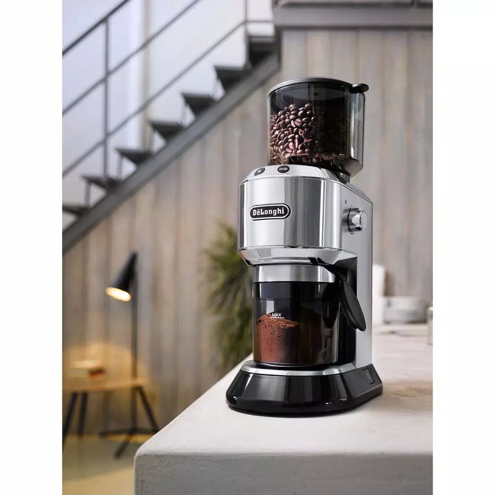 Wholesale β DeLonghi Dedica Stainless Steel Digital Conical Burr Grinder With 18 Grind Settings And Portafilter Adaptor β 12 Oz. π₯° - Image 7