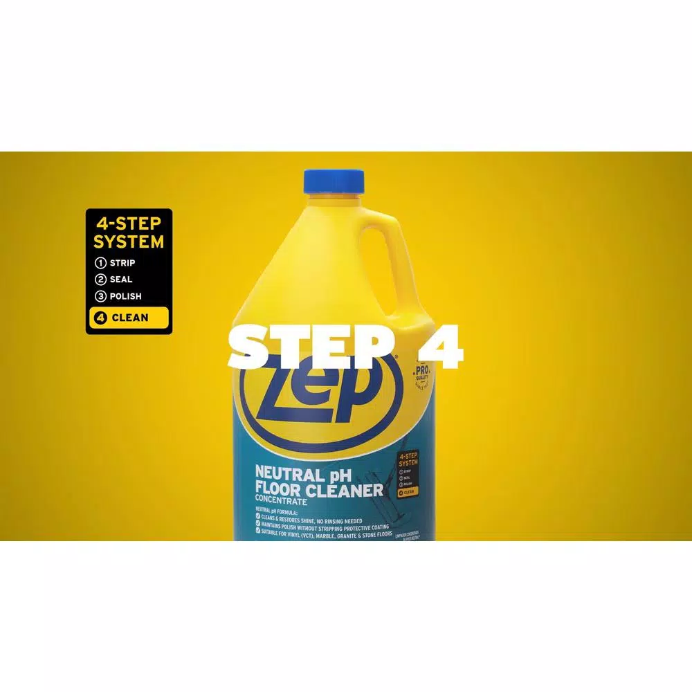 Deals π ZEP 1 Gal. Neutral Floor Cleaner (Case Of 4) π - Image 3