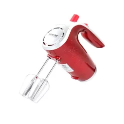 Discount π₯° Better Chef 5-Speed Red Hand Mixer With Beaters And Dough Hooks π₯°
