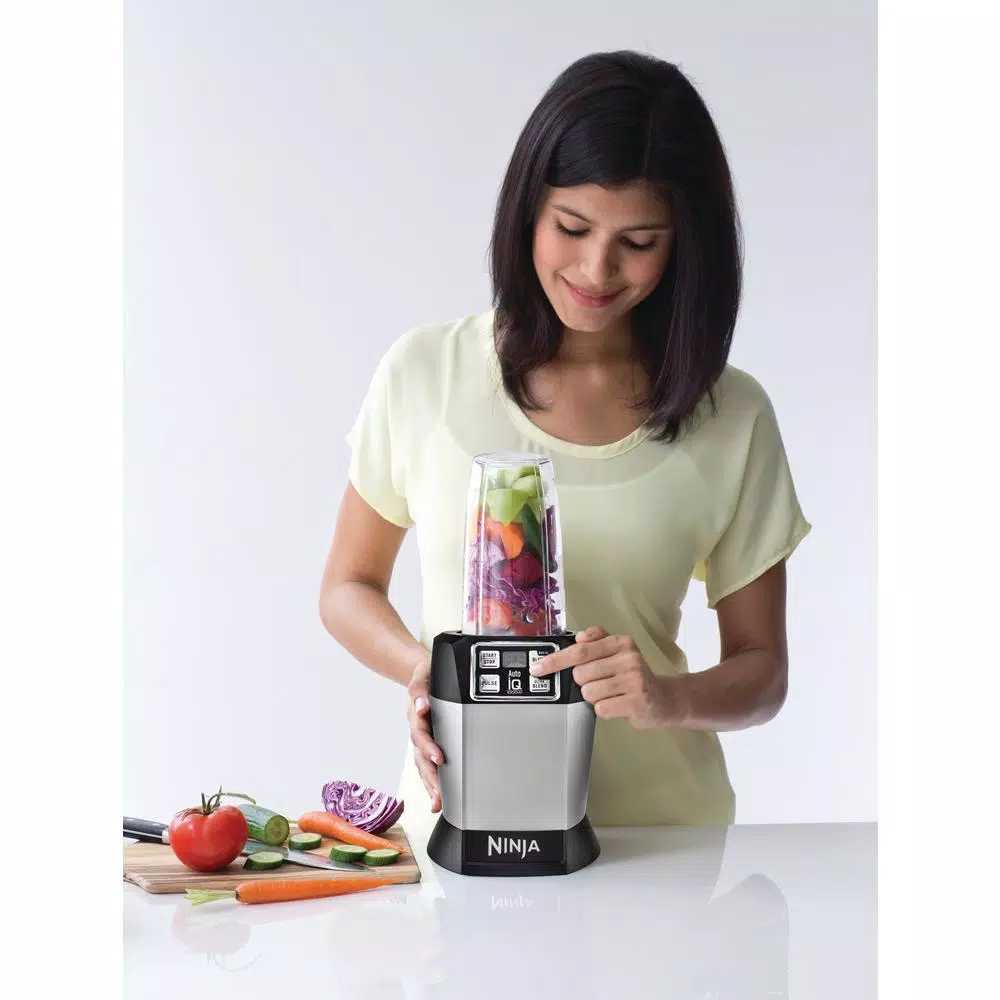 Outlet π NINJA Nutri Auto IQ 24 Oz. 3-Speed Black High Speed Single Serve Blender π - Image 7