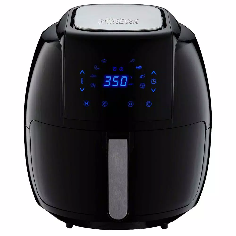 Cheapest π GoWISE USA 8-in-1 7.0 Qt. Black Electric Air Fryer With Recipe Book π₯