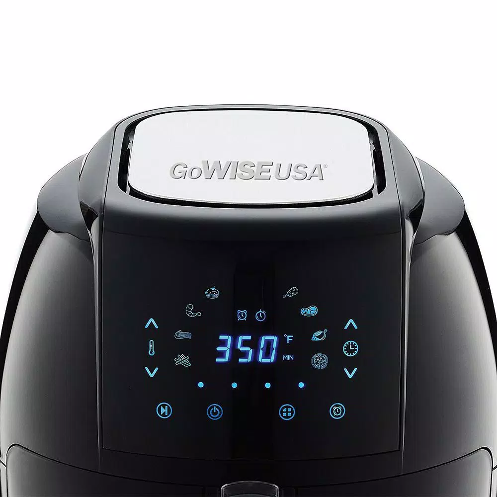 Cheapest π GoWISE USA 8-in-1 7.0 Qt. Black Electric Air Fryer With Recipe Book π₯ - Image 2