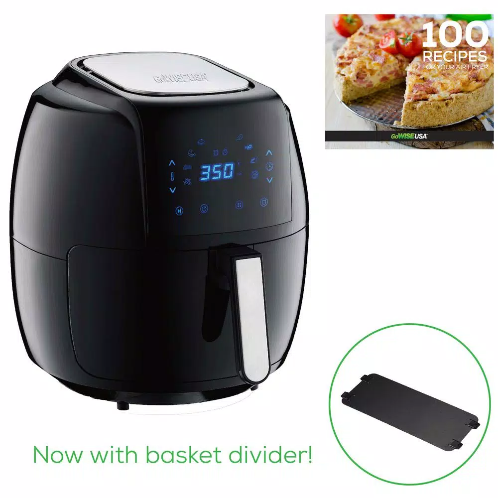 Cheapest π GoWISE USA 8-in-1 7.0 Qt. Black Electric Air Fryer With Recipe Book π₯ - Image 4