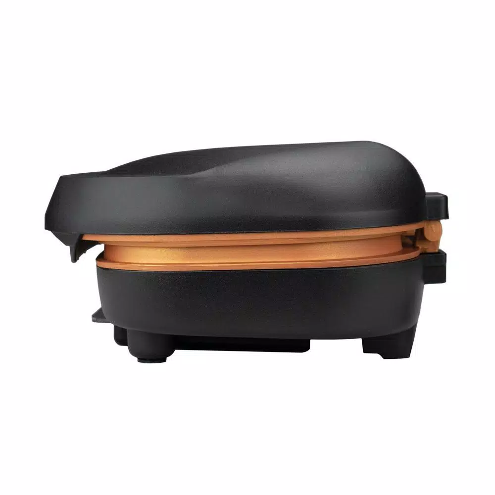Flash Sale 𧨠Brentwood Appliances 750-Watt Black 2-Serving Nonstick Indoor Electric Copper Grill And Panini Press βοΈ - Image 2