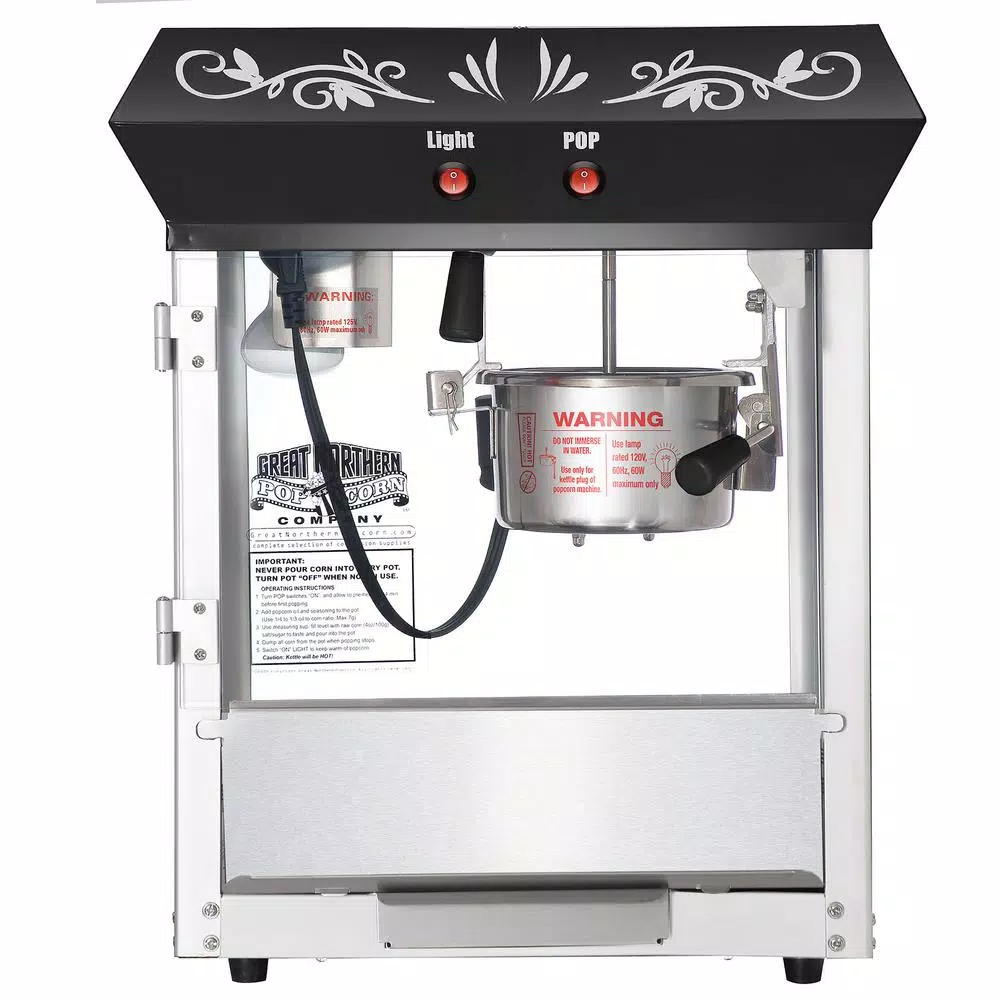 Best Sale π Great Northern 6 Oz. Black Foundation Model Popcorn Popper Machine π - Image 6