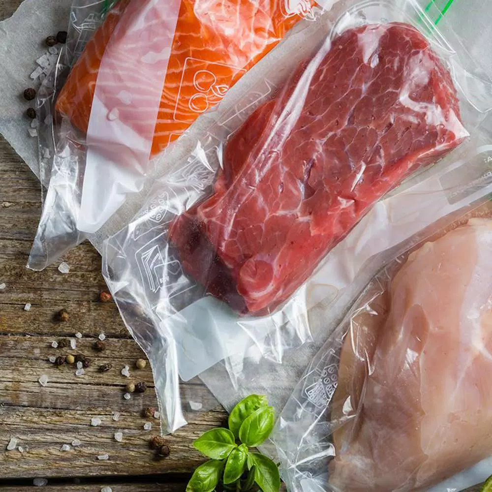 Outlet π NutriChef White Vacuum Sealer Bags β Universal Air Vac Sealing Bags (2-Rolls, 100 Ft. Total Length) π - Image 3