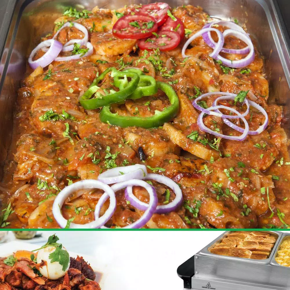 Buy π NutriChef 3-Burner 15 In. Stainless Steel Food Warming Tray / Buffet Server / Hot Plate βοΈ - Image 4