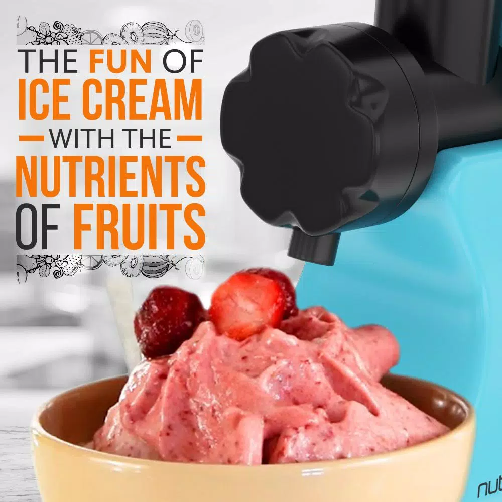 Hot Sale β NutriChef 150-Watt Black Electric Soft Serve And Sorbet Frozen Dessert Maker π₯ - Image 4