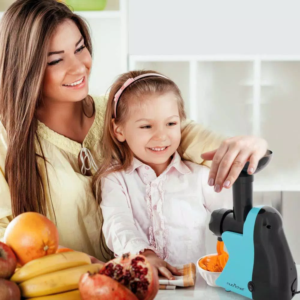 Hot Sale β NutriChef 150-Watt Black Electric Soft Serve And Sorbet Frozen Dessert Maker π₯ - Image 6