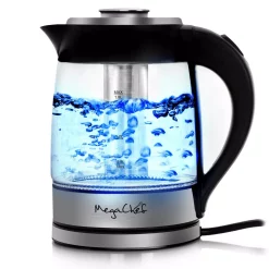 Best reviews of βοΈ MegaChef 7.6 Cup Stainless Steel Cordless Electric Kettle With LED Base π₯