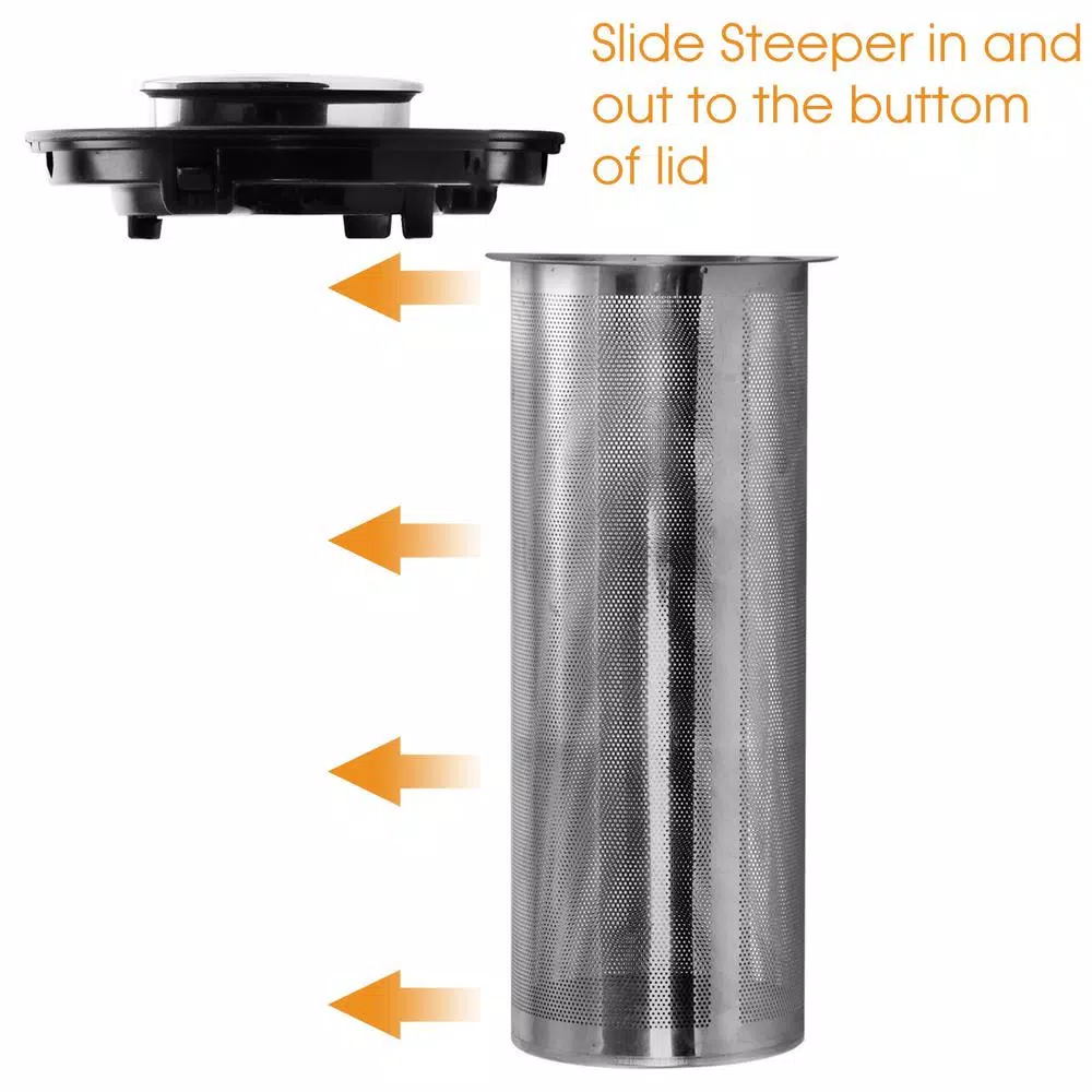 Best reviews of βοΈ MegaChef 7.6 Cup Stainless Steel Cordless Electric Kettle With LED Base π₯ - Image 6