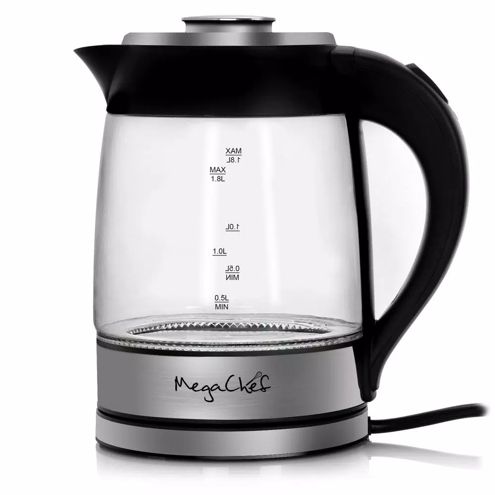 Best reviews of βοΈ MegaChef 7.6 Cup Stainless Steel Cordless Electric Kettle With LED Base π₯ - Image 8