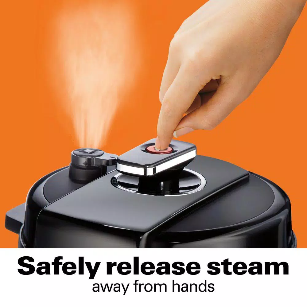 Hot Sale π₯° Hamilton Beach Multi-Function 6 Qt. Stainless Steel Electric Pressure Cooker β - Image 4