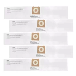 Flash Sale 🛒 POWERTEC 3 Gal. To 4.5 Gal. High Efficiency Filter Bags For RIDGID And Workshop Wet/Dry Vacuum VF3501 And WS32045F (5-Pack) ✨