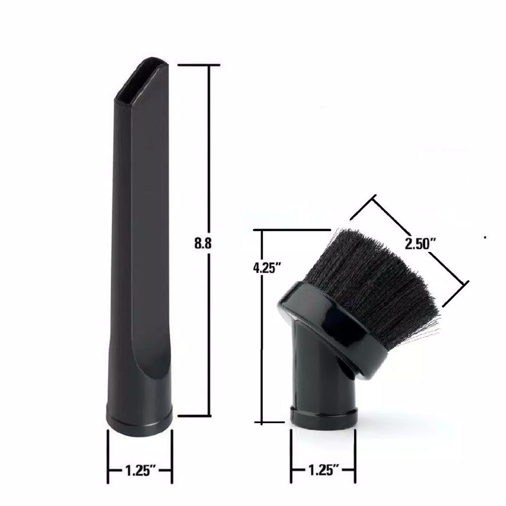 Promo β¨ RIDGID 1-1/4 In. Dusting Brush And Crevice Tool Accessory Kit For RIDGID Wet/Dry Shop Vacuums π - Image 6